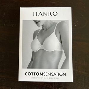 Hanro cotton sensation everyday cotton bra